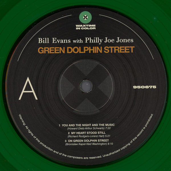 Bill Evans With "Philly" Joe Jones : Green Dolphin Street (LP, Album, Ltd, RE, RM, 180)