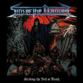 Sins Of The Damned : Striking the Bell of Death (LP, Album, Ltd, Red)