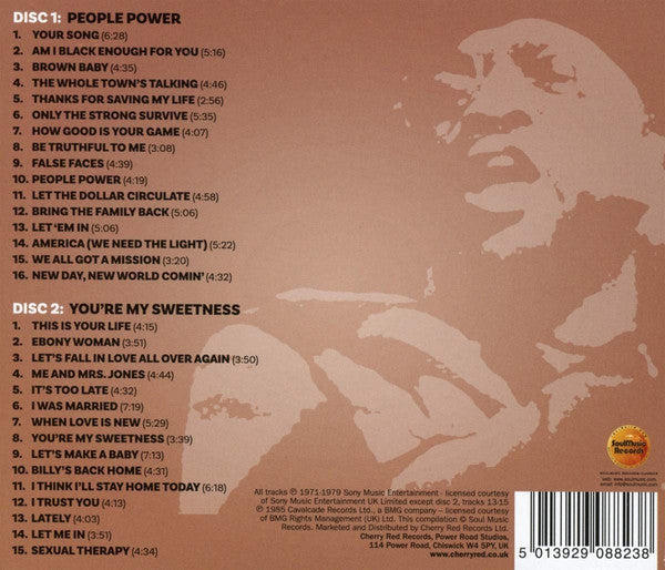 Billy Paul : Me & Mrs Jones (The Anthology) (2xCD, Comp, RM)