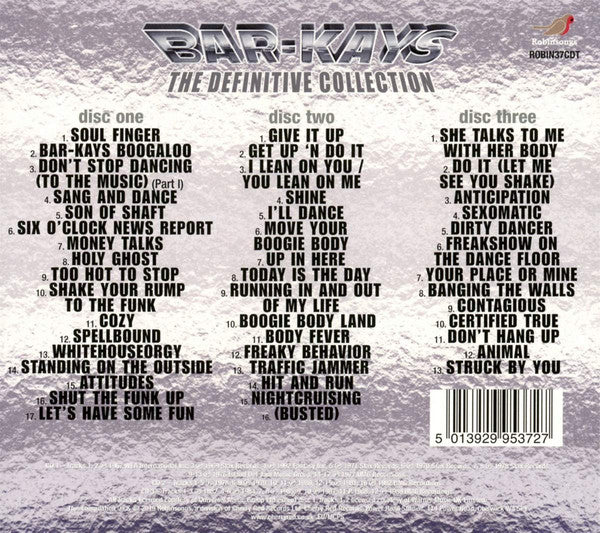 Bar-Kays : The Definitive Collection (3xCD, Comp)