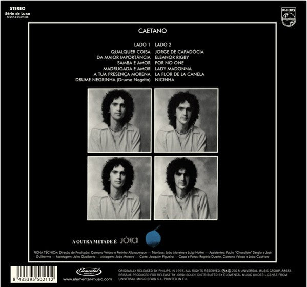 Caetano Veloso : Qualquer Coisa (CD, Album, RE, Pap)