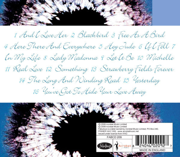 Unknown Artist : Instrumental Beatles (CD)
