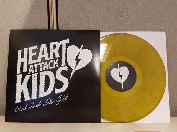 Heart Attack Kids : Bad Luck Like Gold (LP, Ltd, Yel)