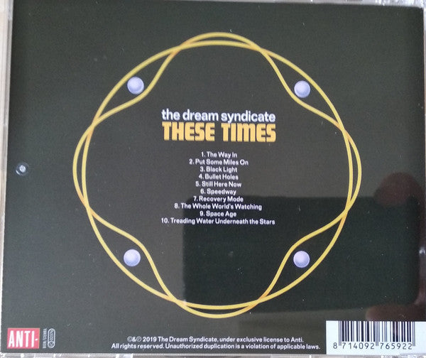 The Dream Syndicate : These Times (CD, Album)