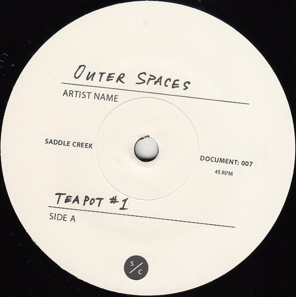 Outer Spaces : Teapot #1 b/w Children Love To Run (7", Single)