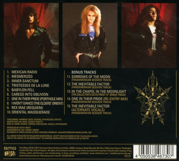 Celtic Frost : Into The Pandemonium (CD, Album, RE, RM, Dig)