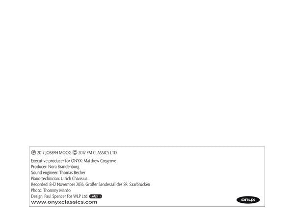 Joseph Moog, Johannes Brahms, Richard Strauss, Nicholas Milton, Deutsche Radio Philharmonie Saarbrücken Kaiserslautern : Piano Concerto No. 2; Burleske (CD, Album)