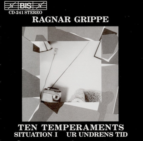 Ragnar Grippe : Ten Temperaments / Situation 1 / Ur Undrens Tid (CD, Album, RE)