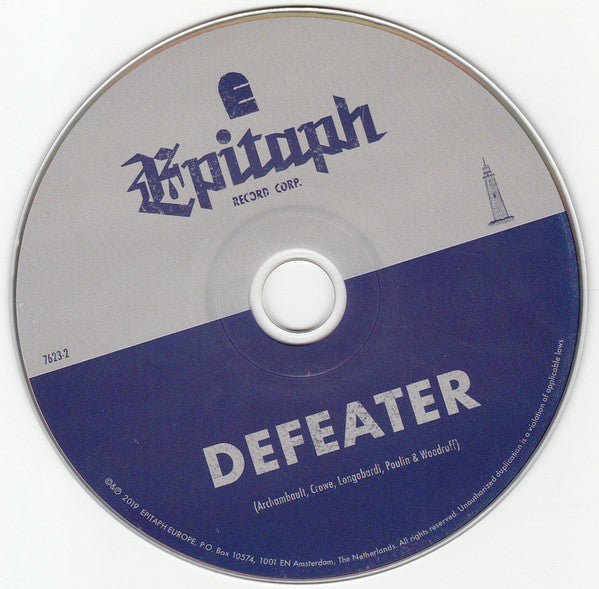 Defeater : Defeater (CD, Album)