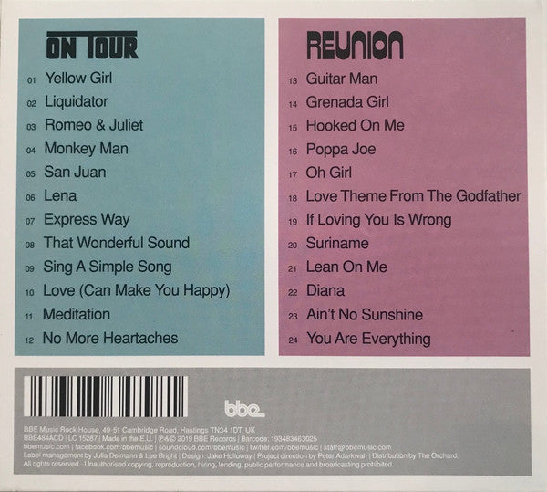 The Young Ones Of Guyana : On Tour / Reunion (CD, Comp, RE)