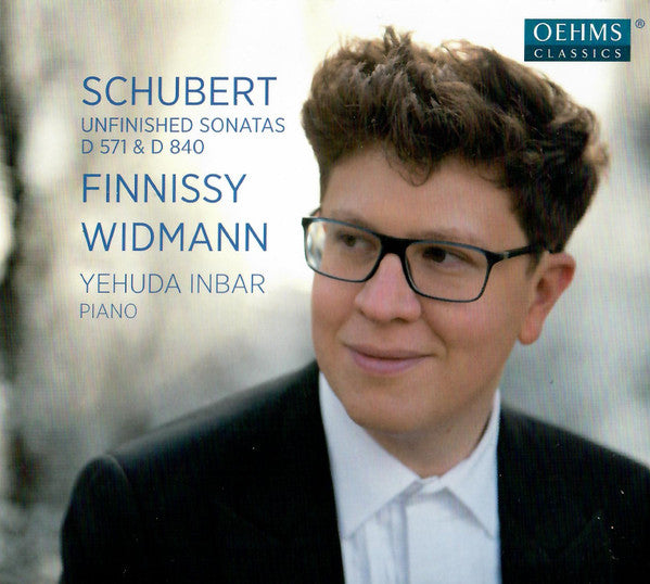 Yehuda Inbar - Franz Schubert, Michael Finnissy, Jörg Widmann : Schubert: Unfinished Sonatas D 571 & D 840 / Finnissy / Widmann (CD, Album)