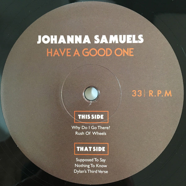 Johanna Samuels : Have A Good One (10", EP)