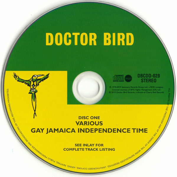 Various : Gay Jamaica Independence Time (2xCD, Comp, RE)