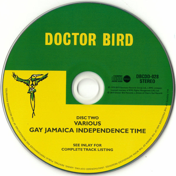 Various : Gay Jamaica Independence Time (2xCD, Comp, RE)
