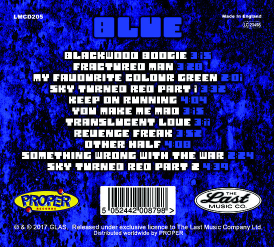 Glas (6) : Blue (CD, Album, Dig)