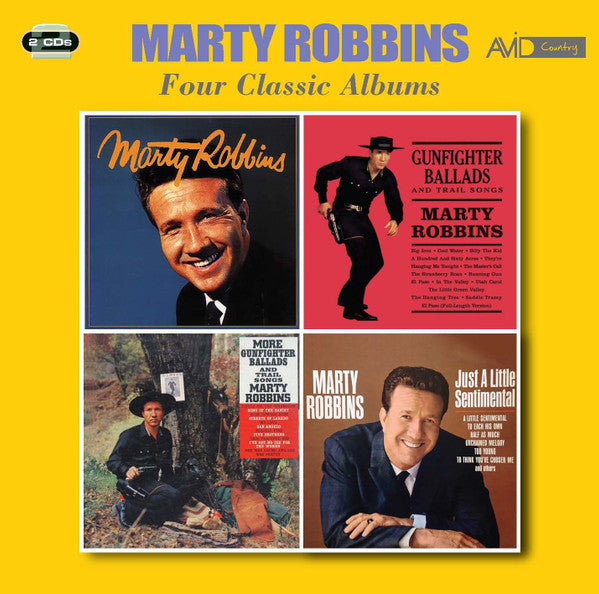 Marty Robbins : Four Classic Albums (2xCD, Comp)