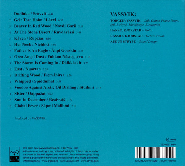 Vassvik : Gákti (CD, Album, Ltd)