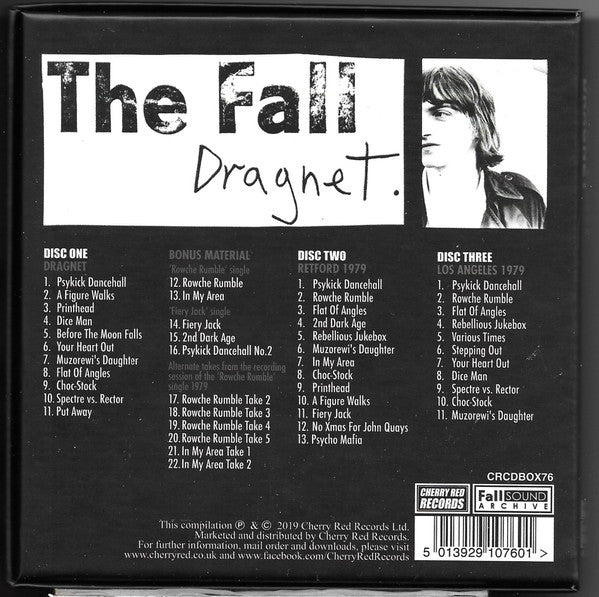 The Fall : Dragnet (Box, RM + CD, Album, RE + CD, Album, RE + CD, Albu)
