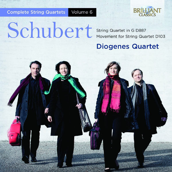 Franz Schubert - Diogenes Quartett : Complete String Quartets, Vol. 6 (String Quartet In G D887, Movement For String Quartet D103) (CD, Album)