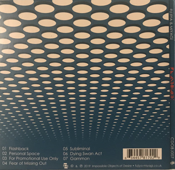 Fujiya & Miyagi : Flashback (CD, Album)