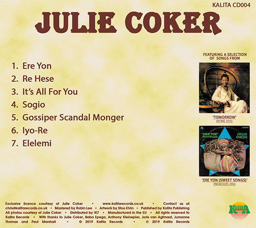 Julie Coker : A Life In The Limelight (Lagos Disco & Itsekiri Highlife 1976-1981) (CD, Album, Comp, Dlx, Boo)