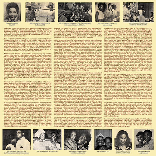 Julie Coker : A Life In The Limelight (Lagos Disco & Itsekiri Highlife 1976-1981) (CD, Album, Comp, Dlx, Boo)