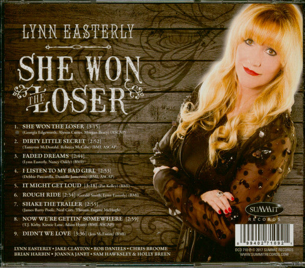Lynn Easterly : She Won The Loser (CD, Album)