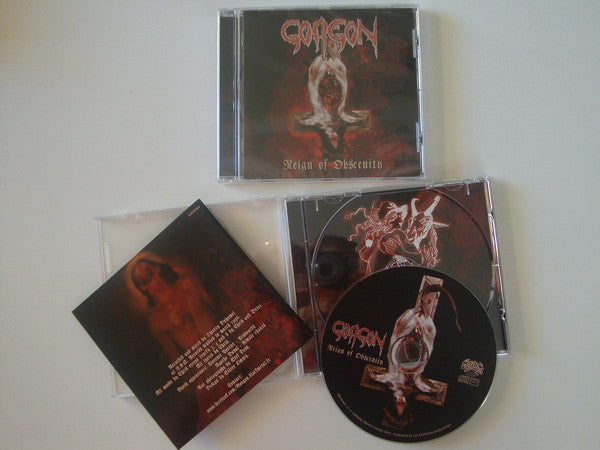 Gorgon (2) : Reign Of Obscenity (CD, Album, RE, RM)