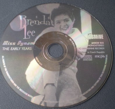Brenda Lee : Miss Dynamite - The Best Of The Early Years (CD, Comp, RM)