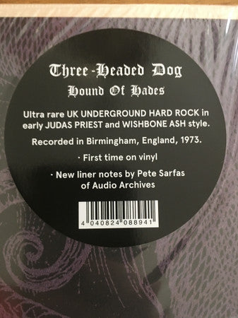 Three-Headed Dog : Hound Of Hades (LP, RE)