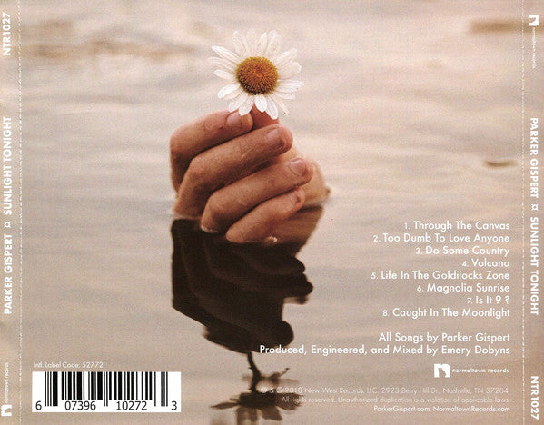 Parker Gispert : Sunlight Tonight (CD, Album)