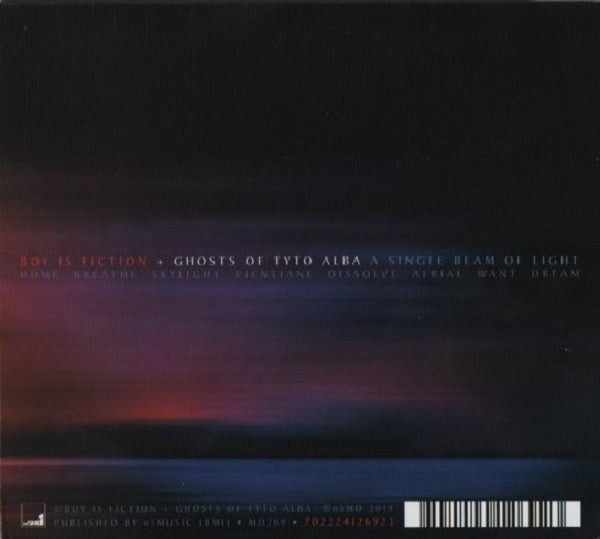 Boy Is Fiction + Ghosts Of Tyto Alba : A Single Beam Of Light (CD, Album)