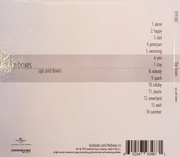 The Boxes (3) : Ups And Downs (CD, Album)