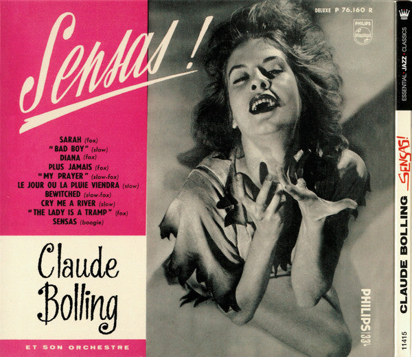 Claude Bolling Et Son Orchestre : Sensas! (CD, Album, Ltd, RM)