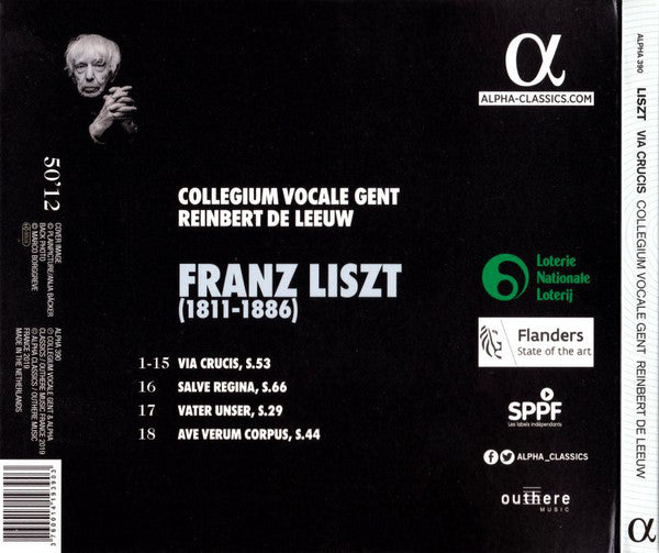 Franz Liszt - Collegium Vocale, Reinbert de Leeuw : Via Crucis (CD, Album)