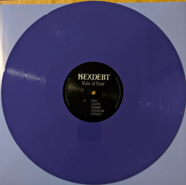 HEXDEBT : Rule Of Four (LP, Album, Ltd, Pur)