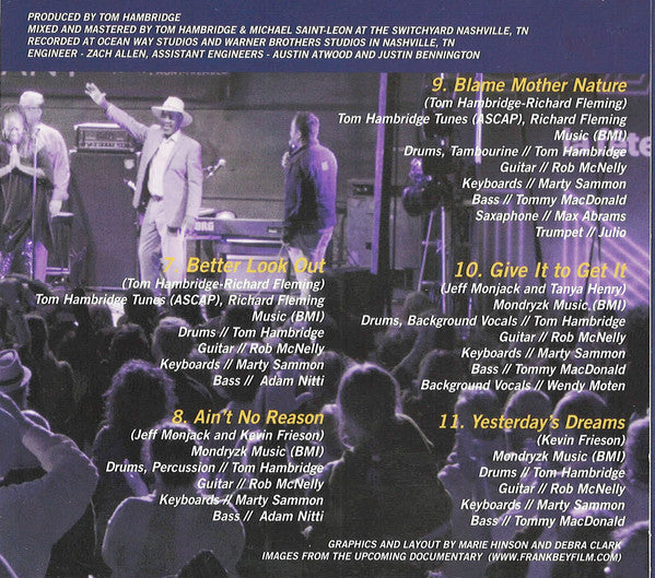 Frank Bey : Back In Business (The Nashville Sessions) (CD, Album)