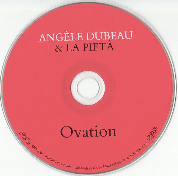 Angèle Dubeau & La Pietà : Ovation En Concert / Live (CD, Album, Dig)