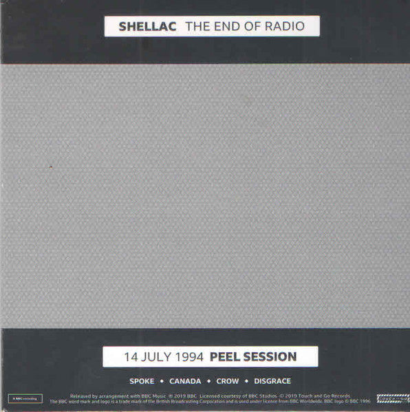 Shellac : The End Of Radio (2xCD, Album)