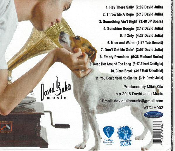 David Julia : Inspired (CD, Album)