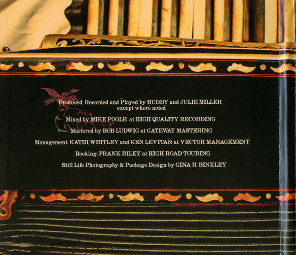 Buddy & Julie Miller : Breakdown On 20th Ave. South (CD, Album)