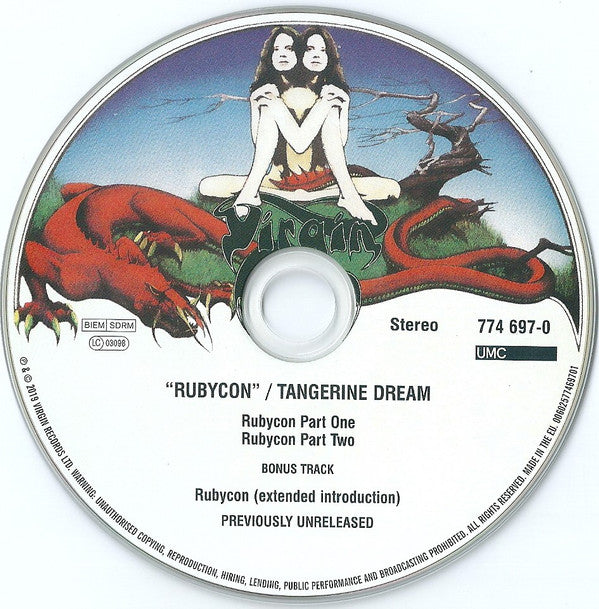Tangerine Dream : Rubycon (CD, Album, RE, RM)