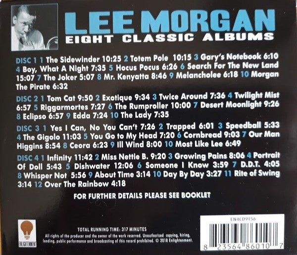 Lee Morgan : Eight Classic Albums (4xCD, RM + Box, Comp)