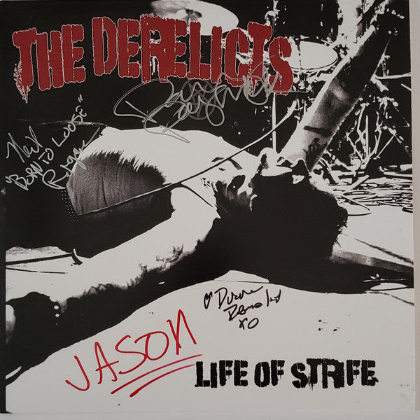 Derelicts : Life Of Strife (12", Tra)