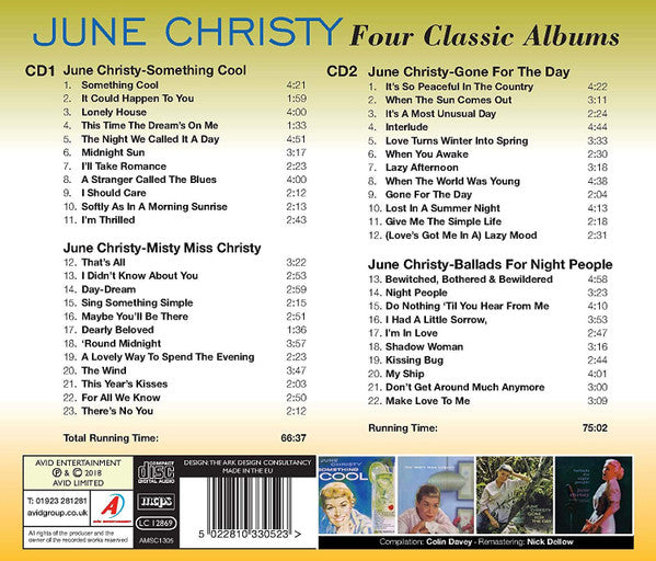 June Christy : Four Classic Albums (2xCD, Comp)