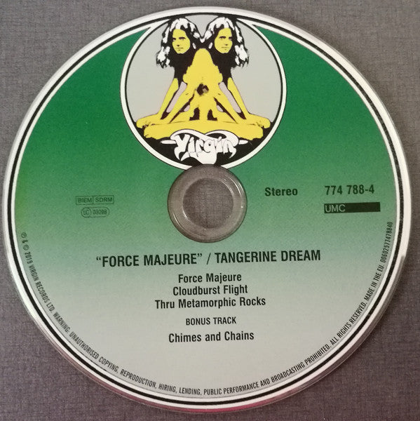 Tangerine Dream : Force Majeure (CD, Album, RE, RM)