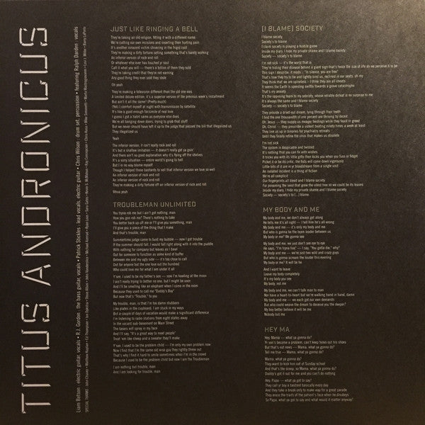 Titus Andronicus : An Obelisk (LP)