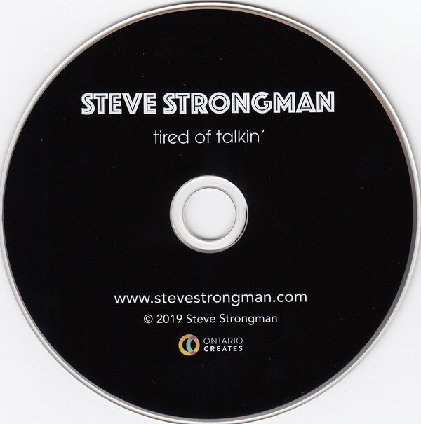 Steve Strongman : Tired Of Talkin' (CD, Album)