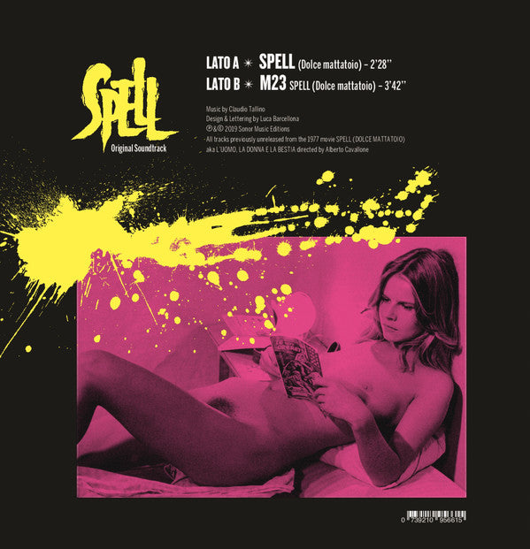 Claudio Tallino : Spell (Dolce Mattatoio) (7", Ltd, RM)