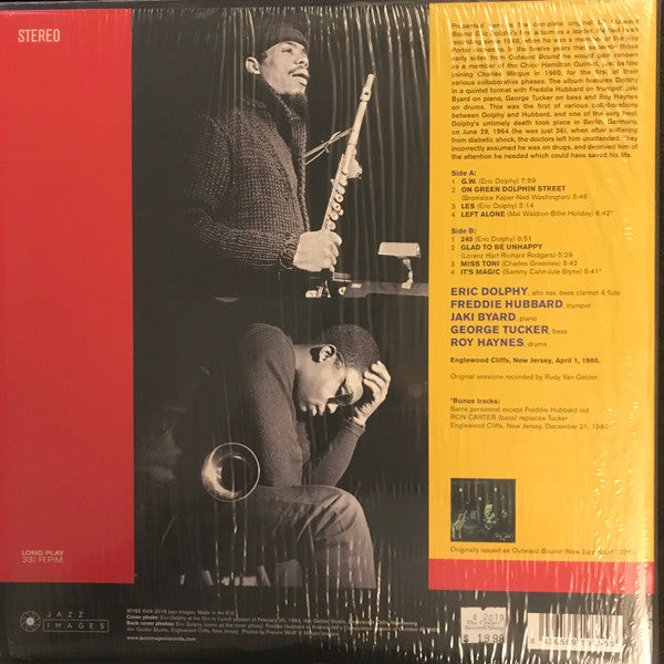 Eric Dolphy Quintet : Outward Bound (LP, Album, Ltd, RE)